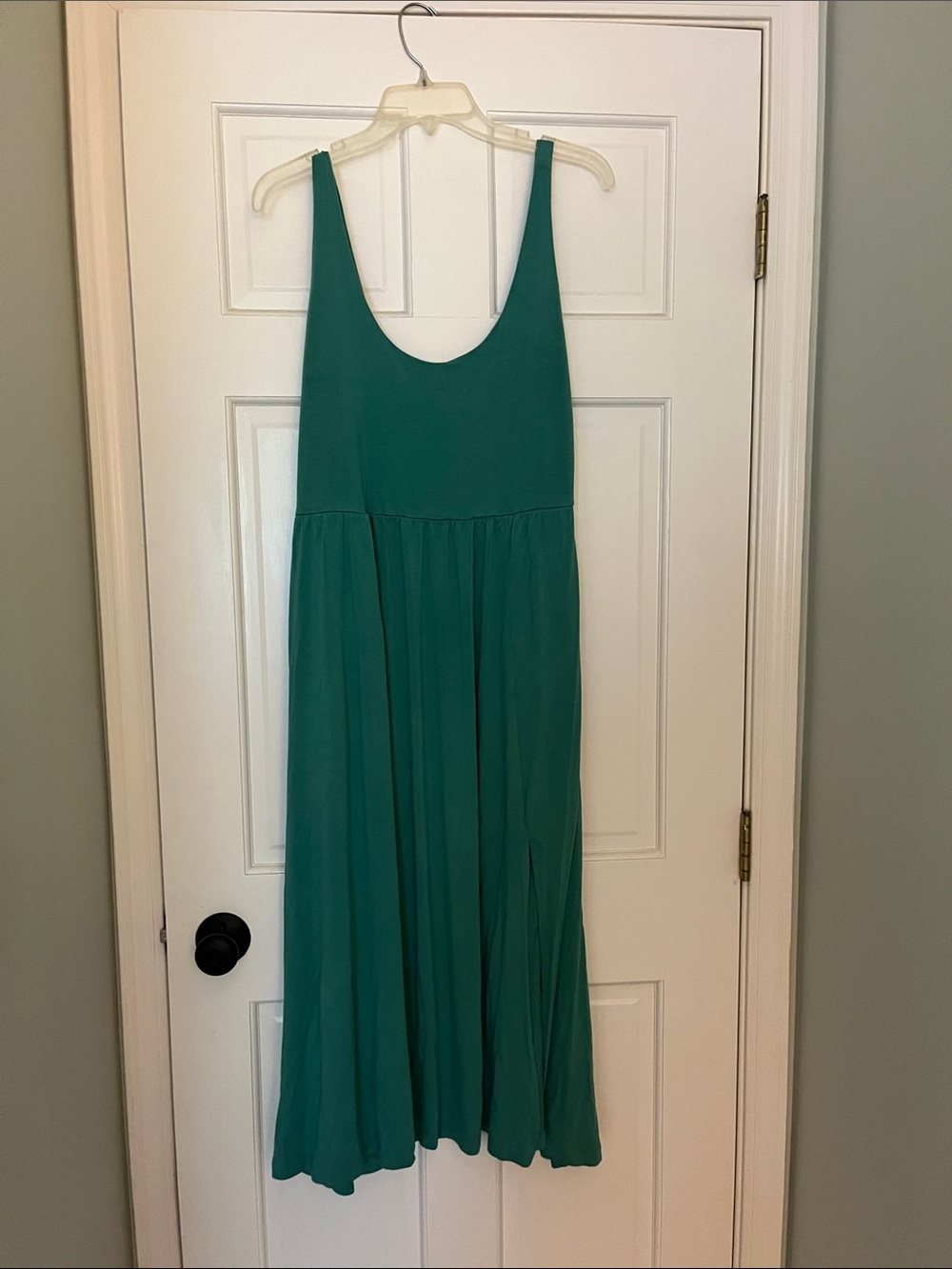 a new day Teal Scoop Neck Maxi Dress